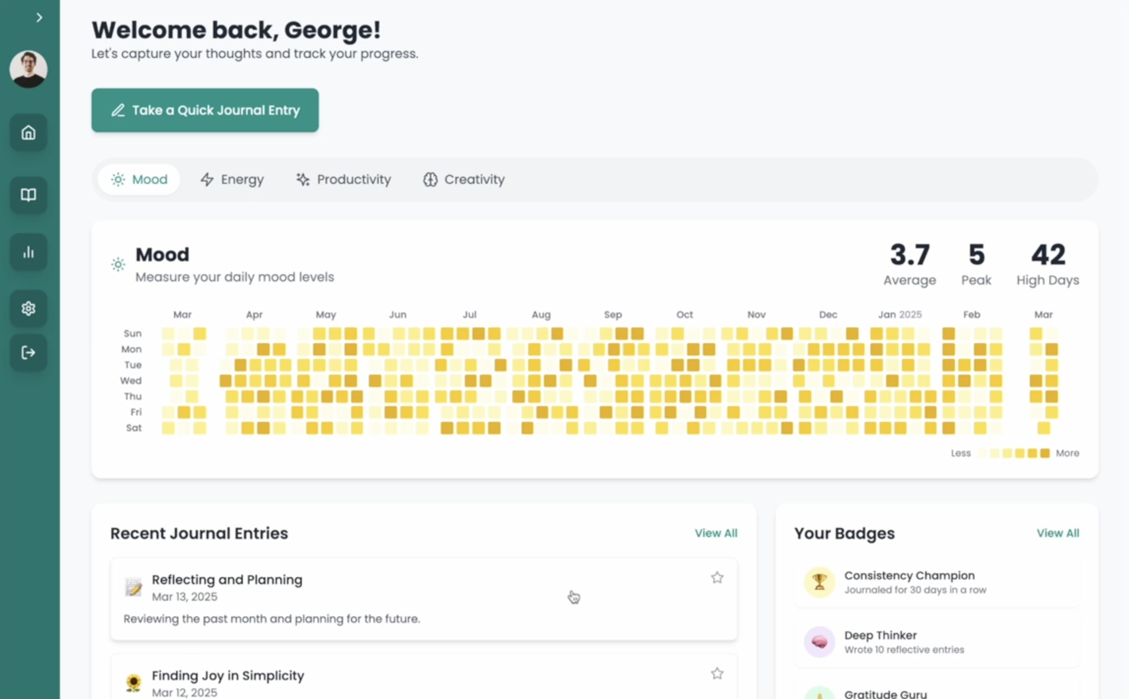 LifeLens: AI-Powered Journaling Companion